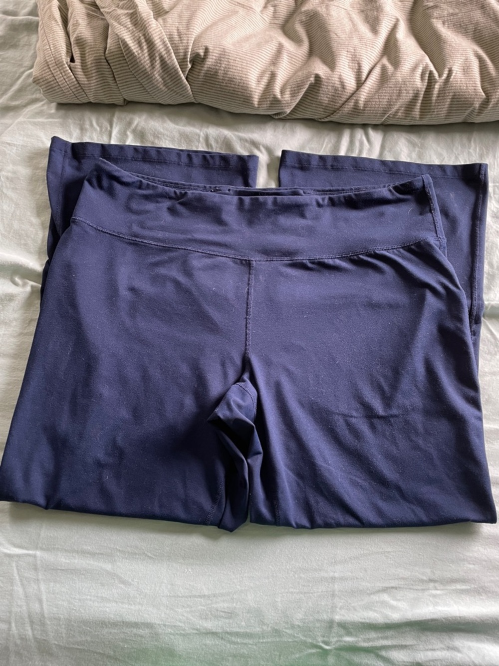 Lands' End Deep Navy Stretch Leggings